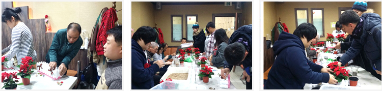 원예 활동 관련사진